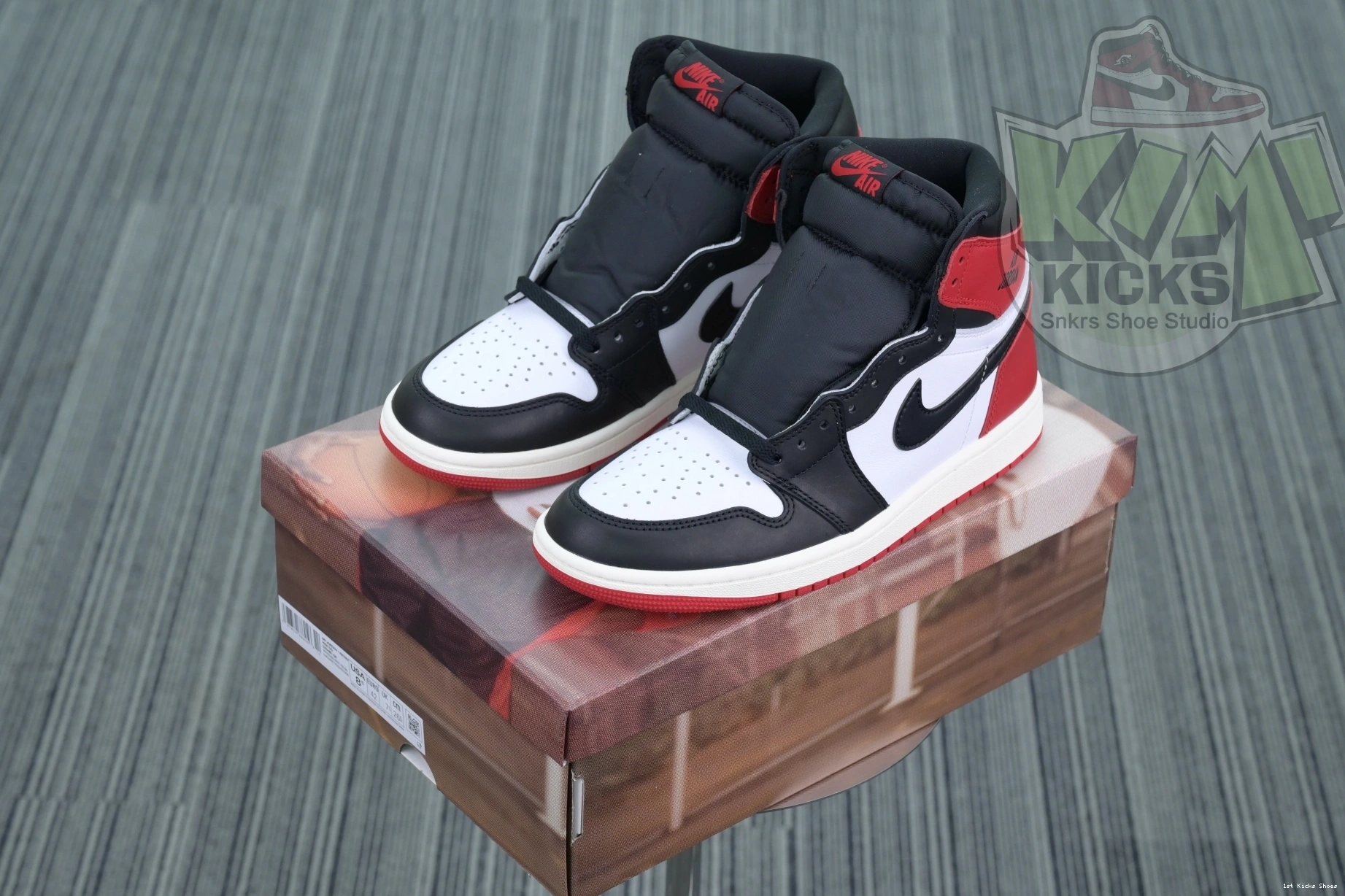 1st Kicks Shoes Air Kimikick Toe Jordan Reimagined” Jordan 1High 1850 SmartChoice OG“Black 1123
